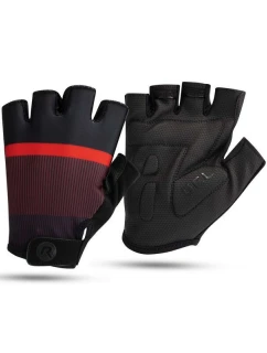 Rukavice Rogelli HERO II černá a bordó XL