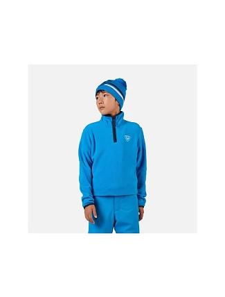 Dětská mikina ROSSIGNOL Jr Strawpile Fleece Hz, modrá