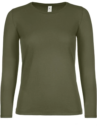 B&C #E150 LSL /women Dámské tričko s dlouhým rukávem 01.006T urban khaki B&C #E150 LSL /women Dámské tričko s dlouhým rukávem 01.006T urban khaki