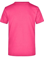 Daiber JN 02 Tričko z těžké bavlny 02.0002 pink