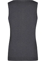 Daiber JN 656 Dámská svetrová vesta s výstřihem do V 02.0656 anthracite melange Daiber JN 656 Dámská svetrová vesta s výstřihem do V 02.0656 anthracite melange
