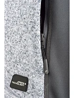 Daiber JN 862 Pánská pracovní bunda pletený fleece - Strong 02.0862 white melange/carbon Daiber JN 862 Pánská pracovní bunda pletený fleece - Strong 02.0862 white melange/carbon