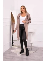 Dámský cardigan - béžový