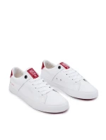 Kožené pánské tenisky Big Star JJ174106 Bílo-červená