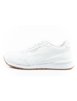 Puma ST Runner v4 sportovní boty pánské tenisky bílé kožené módní