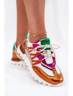 Kožené Polobotky Tenisky Dámské Artiker 56C1737 Multicolor Kožené Polobotky Tenisky Dámské Artiker 56C1737 Multicolor