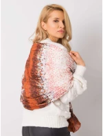 Šátek AT CH 205095 tmavě oranžový