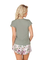 Pyžamo Nicola 1/2 Olive - Donna Pyžamo Nicola 1/2 Olive - Donna