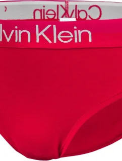 Dámské kalhotky s vysokým pasem QF6718E - XMK - Červená - Calvin Klein