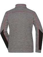 Daiber JN 1817 Dámská pletená fleecová bunda 02.1817 carbon melange/black/red Daiber JN 1817 Dámská pletená fleecová bunda 02.1817 carbon melange/black/red