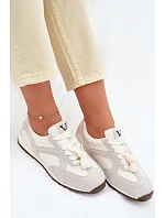 Semišové Dámské Tenisky Vinceza 86427 Šedé