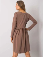 Šaty RV SK 5889.41P hnědá Šaty RV SK 5889.41P hnědá