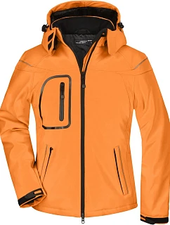 Daiber JN 1001 Dámská 3-vrstvá zimní softshellová bunda 02.1001 orange