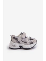 Dětské Sportovní Tenisky Na Suchý Zips Šedé Rulagia