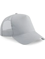 Beechfield B 640 5 panelová Trucker kšiltovka 53.0640 light grey/light grey