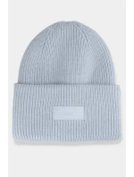 Dámská zimní čepice s logem 4F 4FAW23ACAPF295-34S modrá