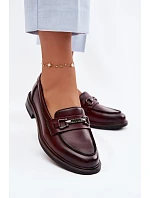 Kožené dámské mokasyny Vinceza 39983 Hnědé