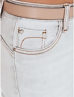 Dámské úzké džíny šedé FashionStreet UY2806