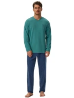 Pánské pyžamo 41906 Joger green - HENDERSON