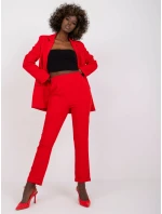 DHJ kalhoty SP 13926.02 červená DHJ kalhoty SP 13926.02 červená