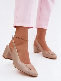 Sandály na podpatku  model 227918 Step in style