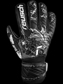 Dětské brankářské rukavice Reusch Attrakt Resist Junior černé (53/72/615/7700)