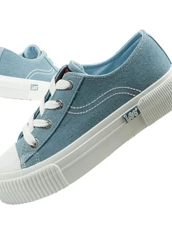 Lee dámské sportovní boty Isla trainers blue platform dámské