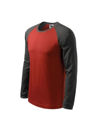 Pánské tričko Street LS M MLI-13023 marlboro red - Malfini