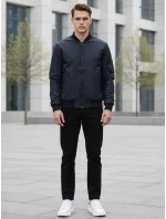 FashionStreet pánská tmavě modrá bunda bomber TX4424