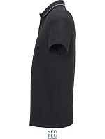 NEOBLU Orel Unisex piqué polo z těžké bavlny 24.4337 deep black NEOBLU Orel Unisex piqué polo z těžké bavlny 24.4337 deep black