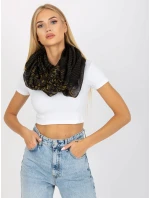 Dámská tunelová šála AT KM S 6221 khaki Dámská tunelová šála AT KM S 6221 khaki