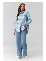 Košile s dlouhým rukávem  model 224088 Makadamia