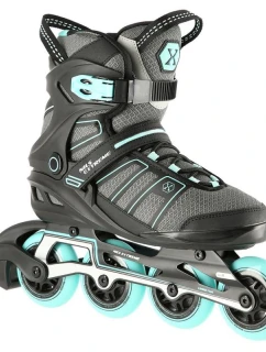 Inline brusle NILS Extreme NA14217 black and mint, velikost 45