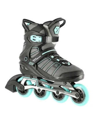 Inline brusle NILS Extreme NA14217 black and mint, velikost 45