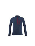 MILLET M Morpho Zip Ls Tričko námořnická modrá