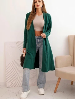 Dámská bavlněná halenka s dlouhým rukávem zelená