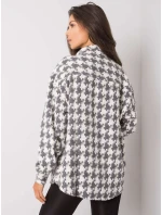 Košile EM KS 178.34 bílá a šedá