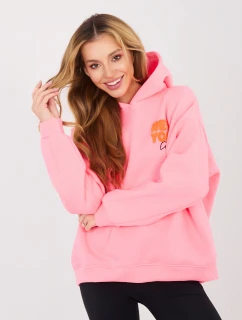 Mikina MJ BL H2587.82 fluo růžová