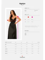 Výjimečné šaty Agatya dress - Obsessive