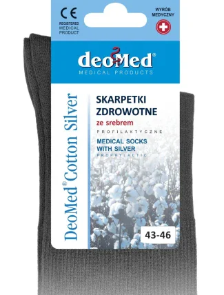 Ponožky DEOMED COTTON SILVER Ponožky DEOMED COTTON SILVER