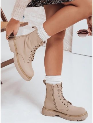 Dámské khaki boty MOONSTONE FashionStreet ZY0369