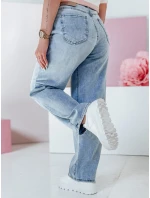 Dámské džínové kalhoty VINSELF modré FashionStreet UY2681 Dámské džínové kalhoty VINSELF modré FashionStreet UY2681