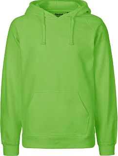 Neutral O 63101 Pánská mikina s kapucí z bio bavlny 77.6311 lime