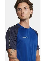 Craft Teamwear Squad Go Contrast Jersey M Pánské kontrastní sportovní tričko 82.2725 white Craft Teamwear Squad Go Contrast Jersey M Pánské kontrastní sportovní tričko 82.2725 white