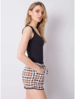 Šortky D73770M61531KB světle hnědé Šortky D73770M61531KB světle hnědé