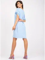 Šaty DHJ SK 0123.60P světle modrá