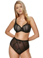 Dámská podprsenka Lara-B4 Černá - Gorteks Dámská podprsenka Lara-B4 Černá - Gorteks