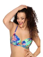 PODPRSENKA SK 143 ETNIC BLUE MAXI