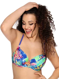 PODPRSENKA SK 143 ETNIC BLUE MAXI