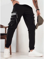 Pánské bojové kalhoty černé FashionStreet UX4158